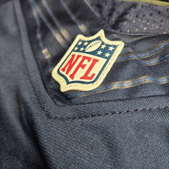 Nike On Field Seattle Seahawks Russell Wilson #3 STITCHED NFL Jersey Size 44 - Picture 5 of 16